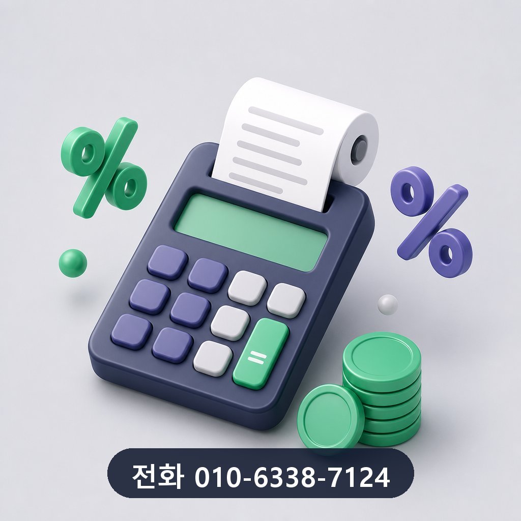 신용카드 잔여 현금화 수수료 안내 이미지 · 문의 010-6338-7124